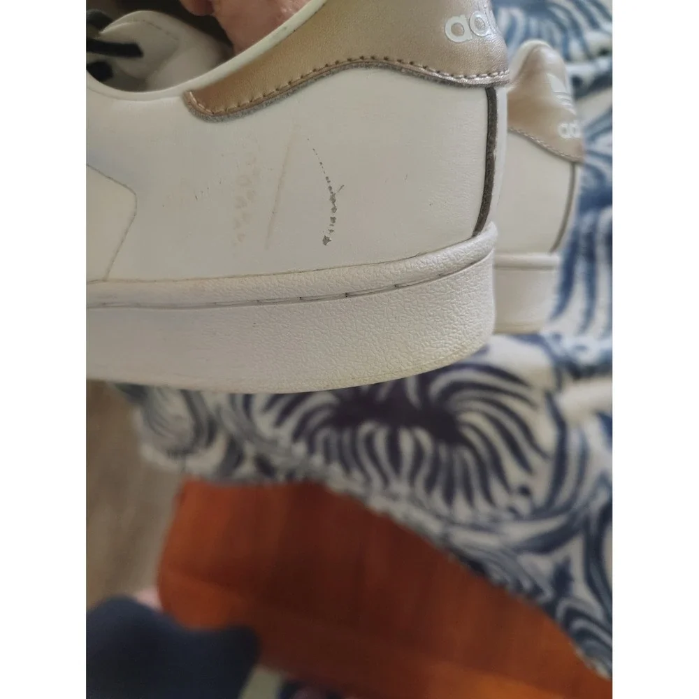 Adidas Superstar White Metallic Rose Gold Bronze Shell Toe CG5463 Mens 11